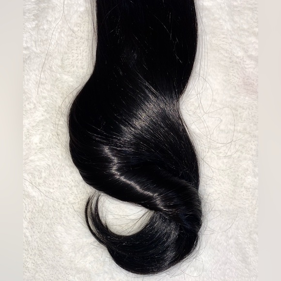 INH 26” Ponytail Hair Extensions Jet Black -2 Available! - Picture 5 of 15